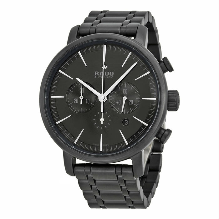 Rado Watches : R14090192 Automatic Chronograph Date Black Ceramic Men Watch