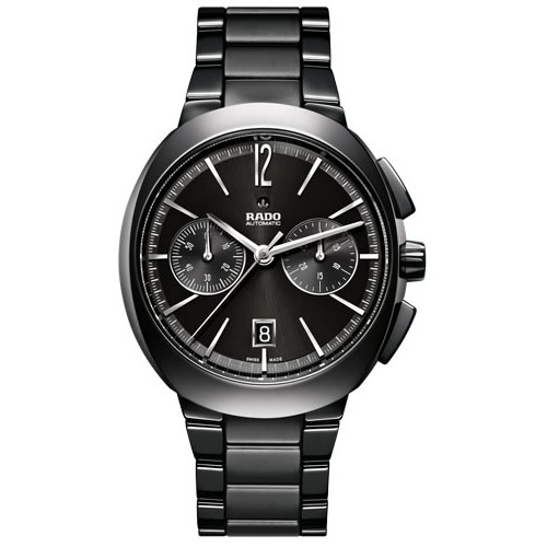 Rado Watches : R15200152 Automatic Chronograph Date Black Ceramic Men Watch