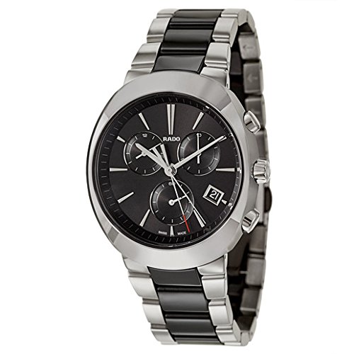 Rado Watches : R15937172 Quartz Chronograph Date Stainless Steel and Ceramic Men Watch