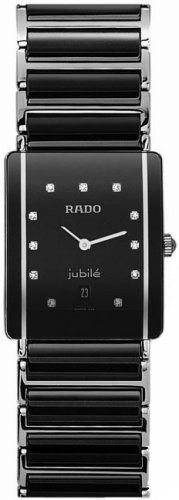 Rado Watches : R20486742 Black Dial Ceramic Band Men Watch