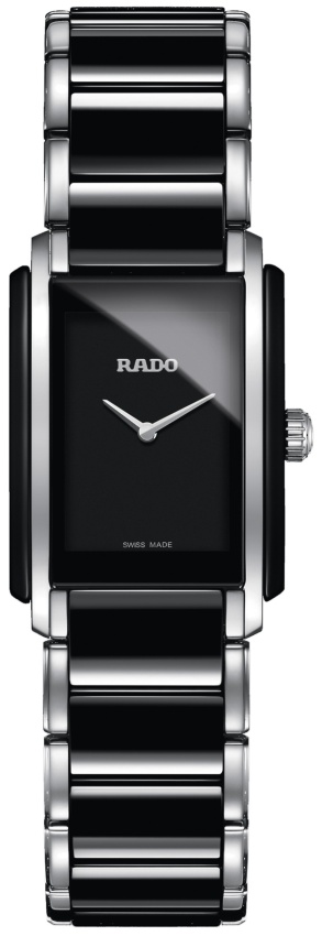 Rado Watches : R20613152 Quartz Analog Black Ceramic and Stainless Steel Women Watch