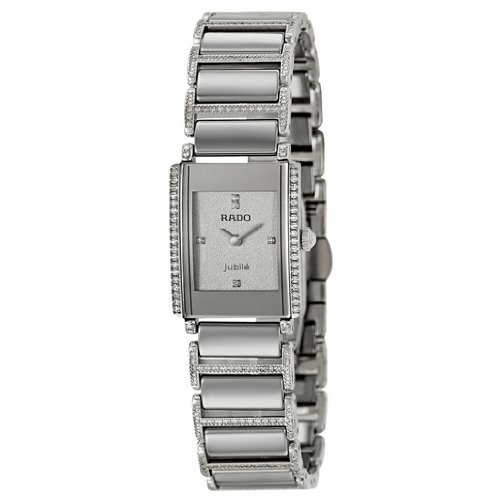 Rado Watches : R20672772 Silver Dial Stainless Steel Band Women Watch