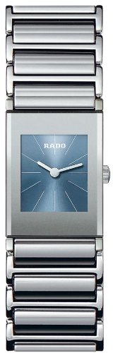 Rado Watches : R20747202 Quartz Blue Dial Stainless Steel and Ceramic Women Watch