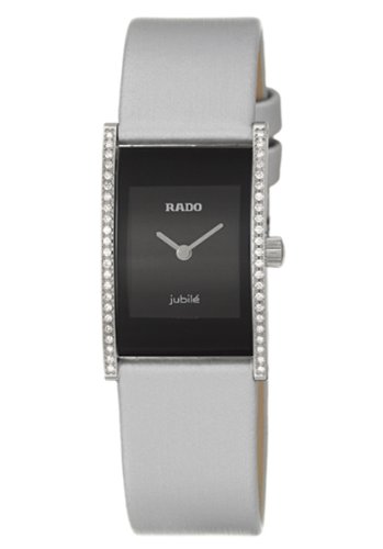 Rado Watches : R20759158 Quartz Analog Diamond Bezel White Satin Women Watch