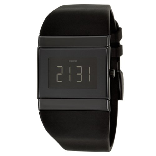 Rado Watches : R21926159 Automatic Digital Black Rubber Men Watch