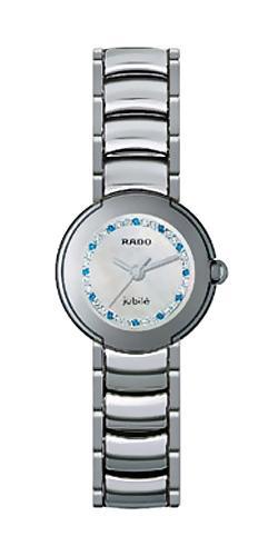 Rado Watches : R22594752 Quartz Platinum Ceramic/steel Mother Of Pearl Dial Platinum Ceramic/steel Band Women Watch
