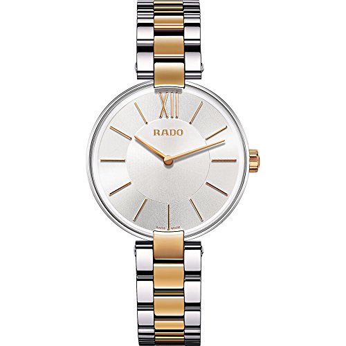 Rado Watches : R22850103 Quartz Analog Two Tone Stainless Steel Women Watch