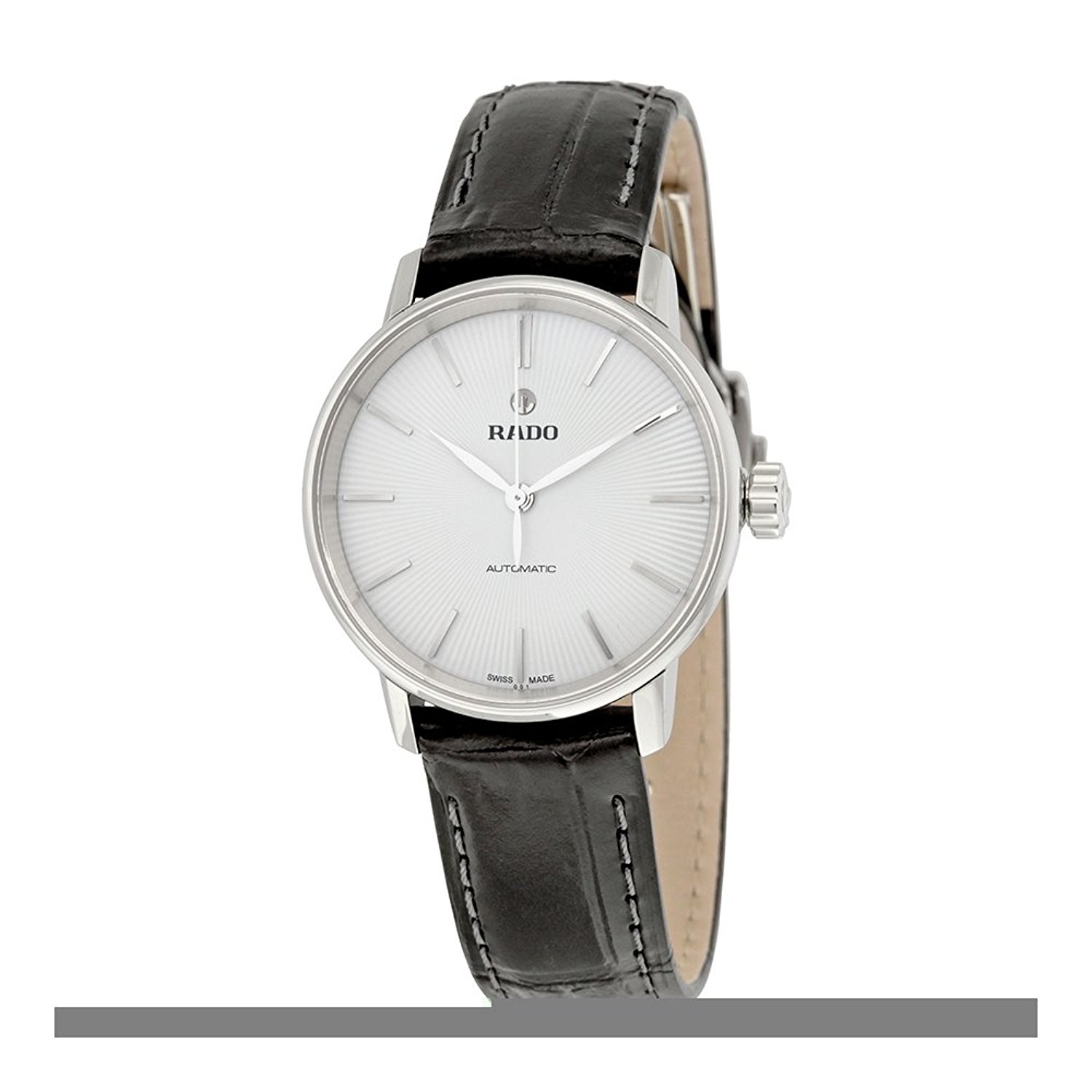 Rado Watches : R22862015 Automatic Black Leather Women Watch