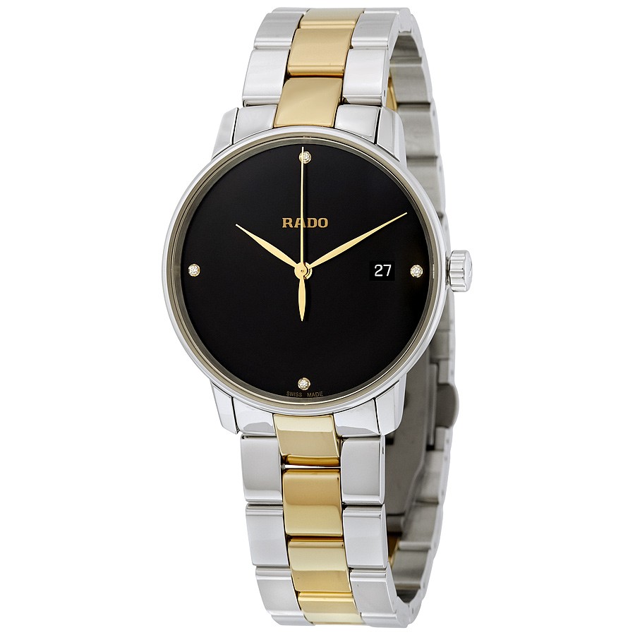 Rado Watches : R22864712 Black Quartz Men Watch