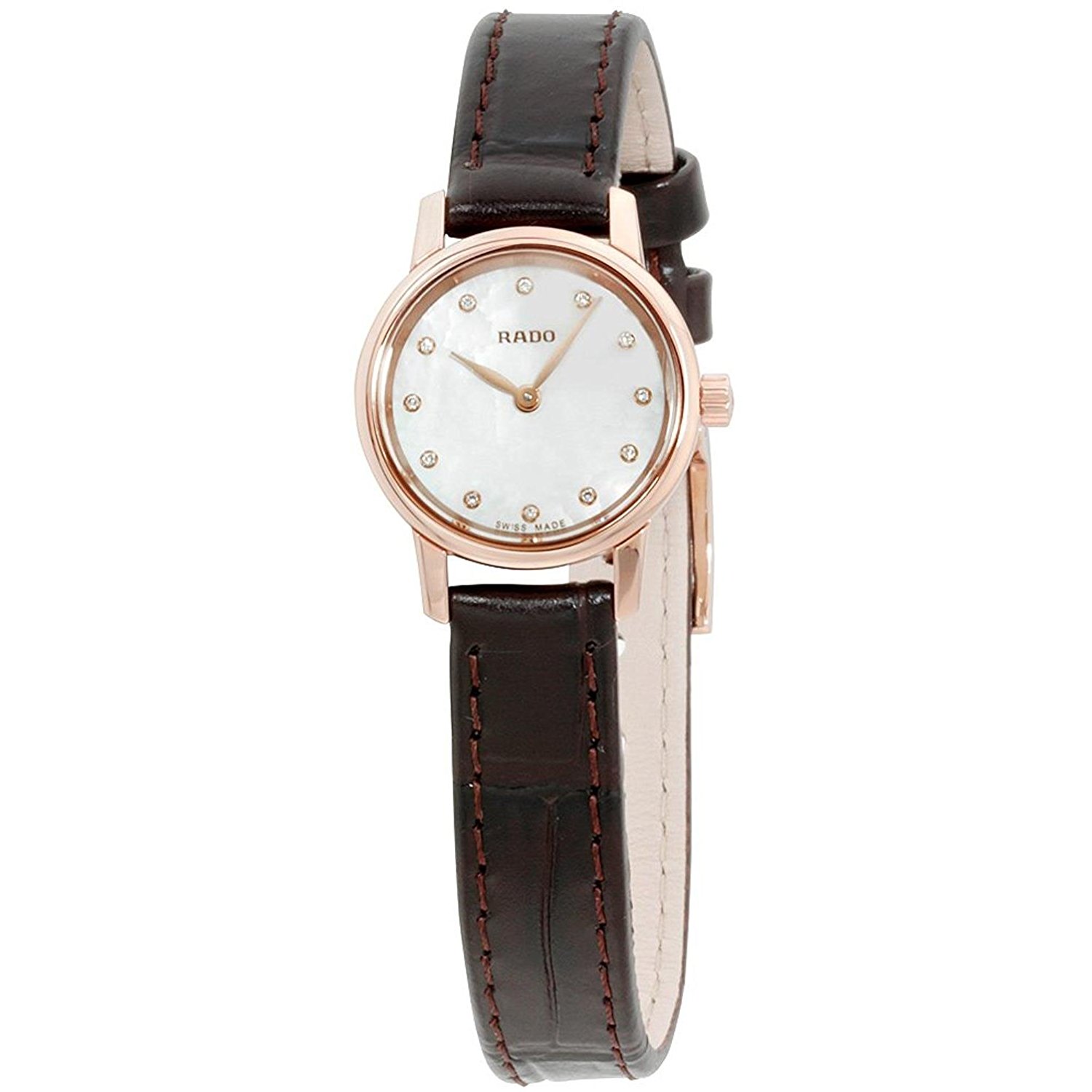 Rado Watches : R22891915 Mother Of Pearl Dial Calfskin Band Men Watch