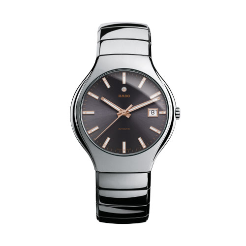 Rado Watches : R27351102 Automatic Platinum Tone Ceramic Date Men Watch
