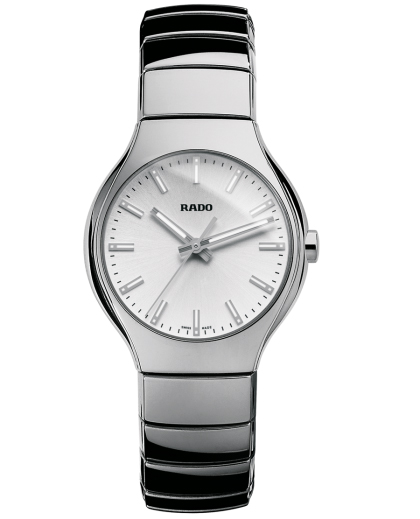 Rado Watches : R27656122 Quartz Platinum Tone Ceramic Women Watch