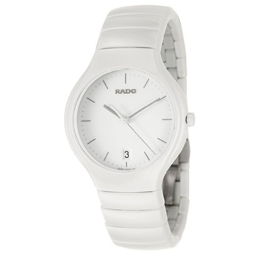 Rado Watches : R27695022 Quartz Analog Date White Ceramic Women Watch
