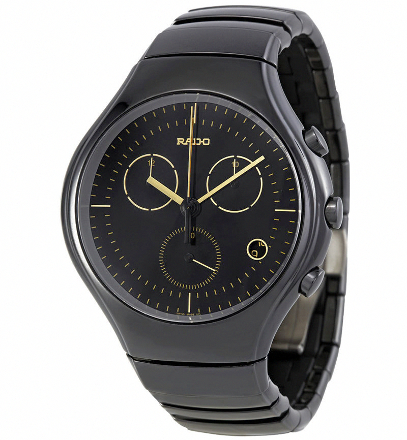 Rado Watches : R27814152 Quartz Chronograph Date Ceramic Men Watch