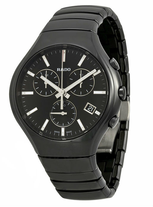 Rado Watches : R27814162 Quartz Chronograph Date Ceramic Men Watch