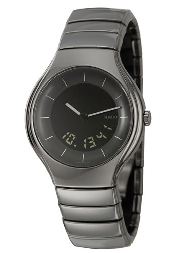 Rado Watches : R27907152 Quartz Multifunction Black Ceramic Men Watch