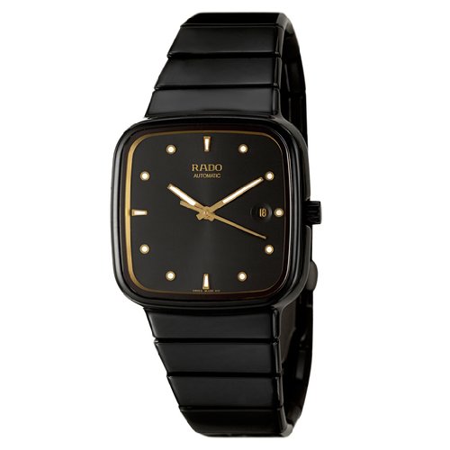 Rado Watches : R28918172 Automatic Black Dial Black Ceramic Men Watch