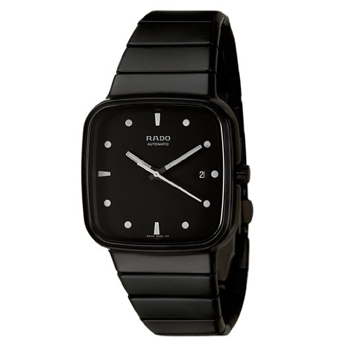 Rado Watches : R28919152 Automatic Black Dial Date Black Ceramic Men Watch