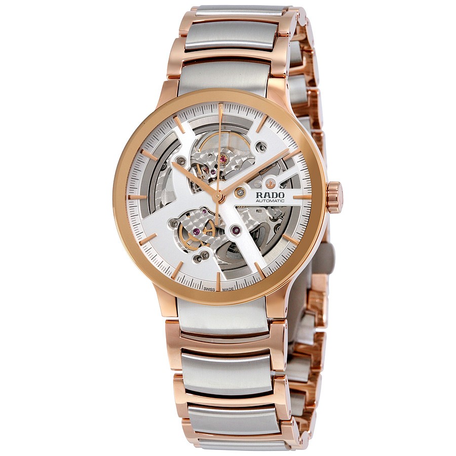 Rado Watches : R30181103 Automatic Open Heart Dial Two Tone Stainless Steel Men Watch