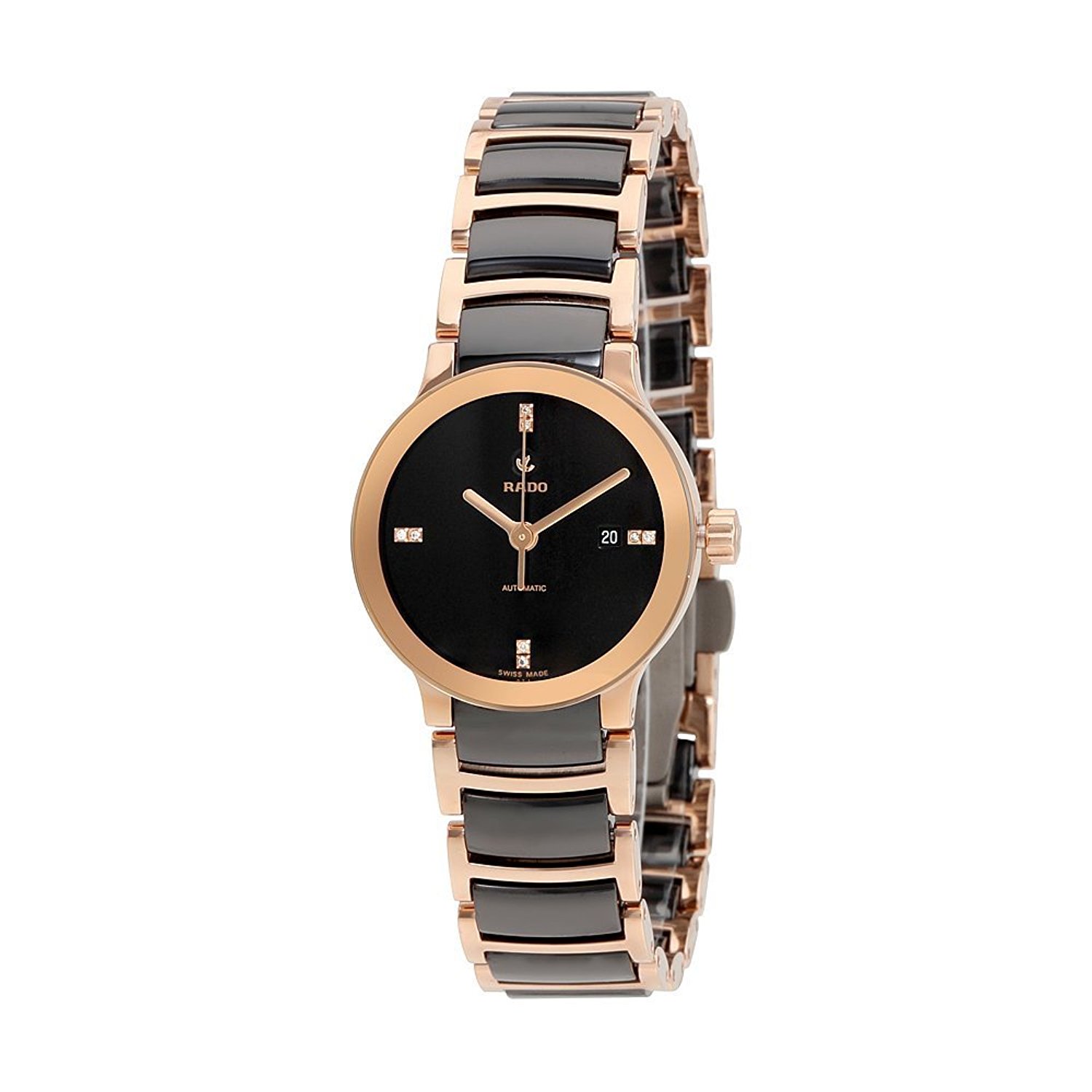 Rado Watches : R30183712 Black Dial Fixed Band Women Watch