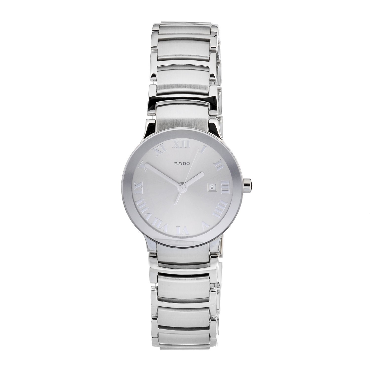 Rado Watches : R30928113 Silver Dial Stainless Steel Band Women Watch