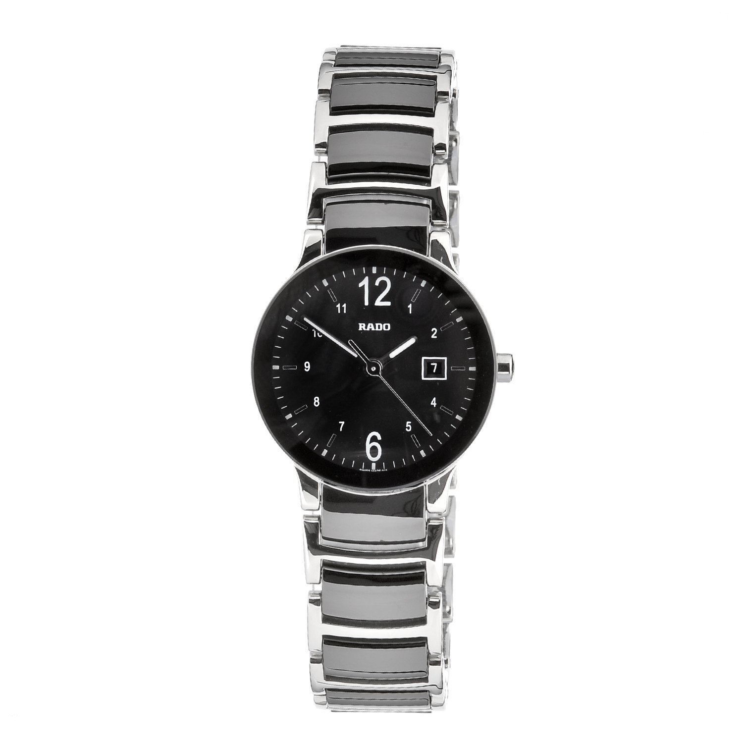 Rado Watches : R30935152 Black Dial Ceramic Men Watch
