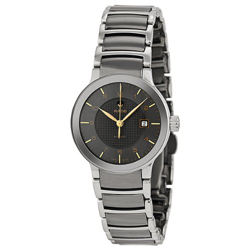 Rado Watches : R30940132 Automatic Analog Date Stainless Steel and Ceramic Women Watch