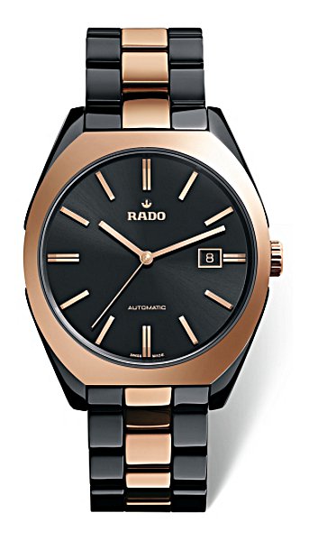Rado Watches : R31560152 Automatic Black Dial Ceramic Date Men Watch