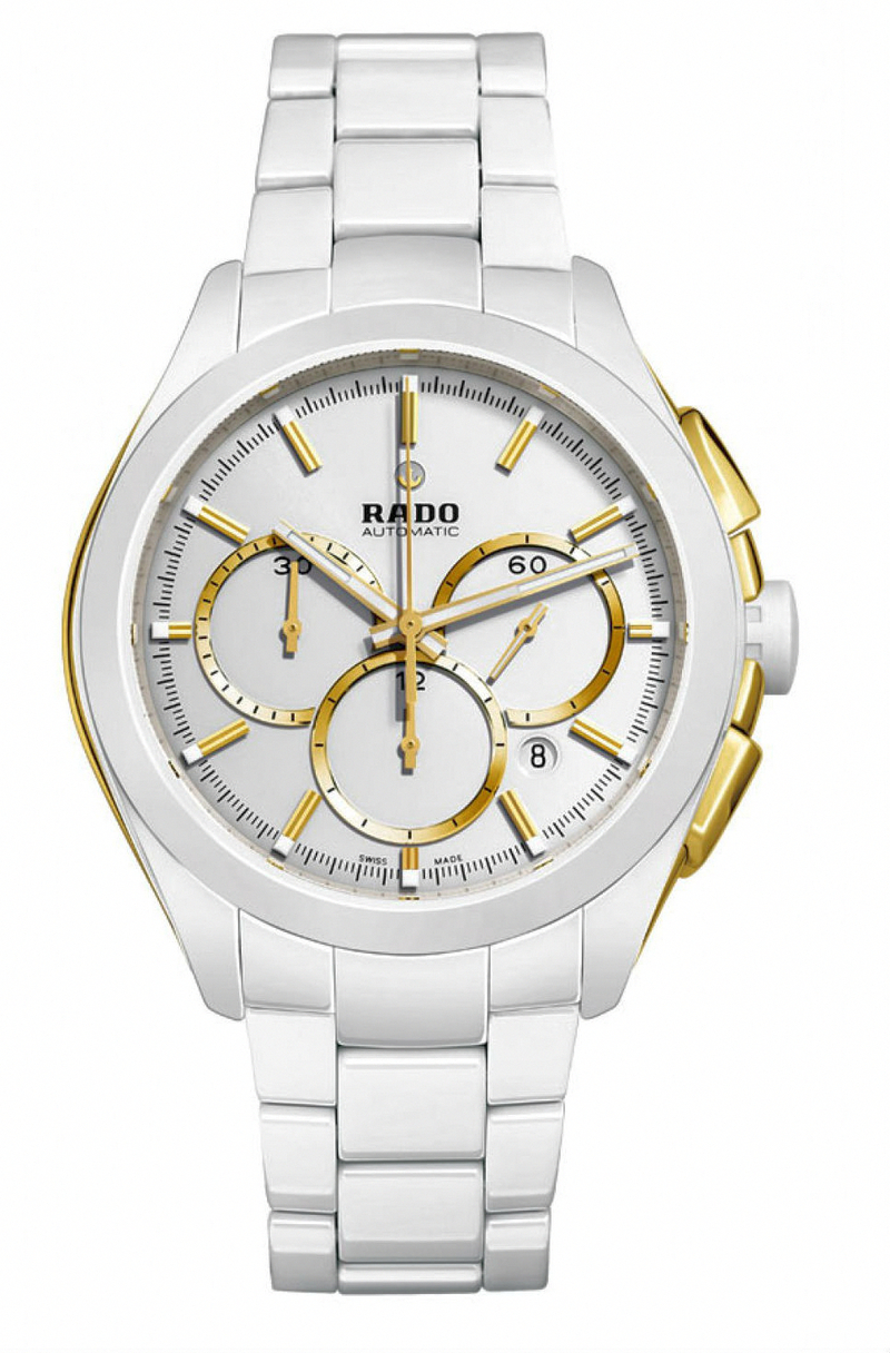 Rado Watches : R32037012 Automatic Chronograph Date White Ceramic Men Watch