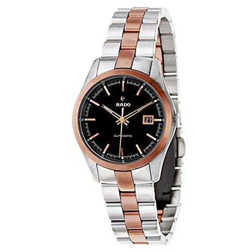 Rado Watches : R32087152 Black Dial Stainless Steel Band Women Watch