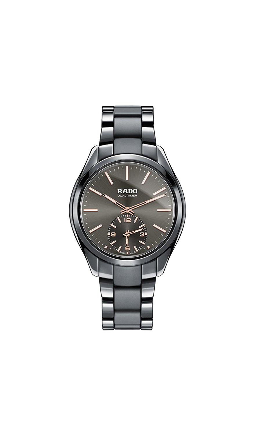 Rado Watches : R32102172 Quartz Analog Grey Ceramic Bracelet Men Watch