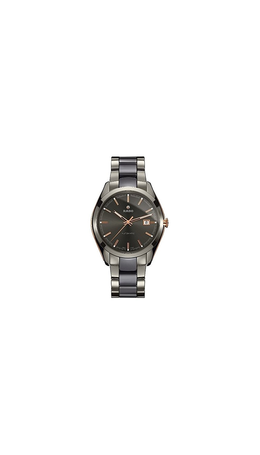Rado Watches : R32119102 Grey Dial Fixed Plasma High-tech Ceramic Band Men Watch