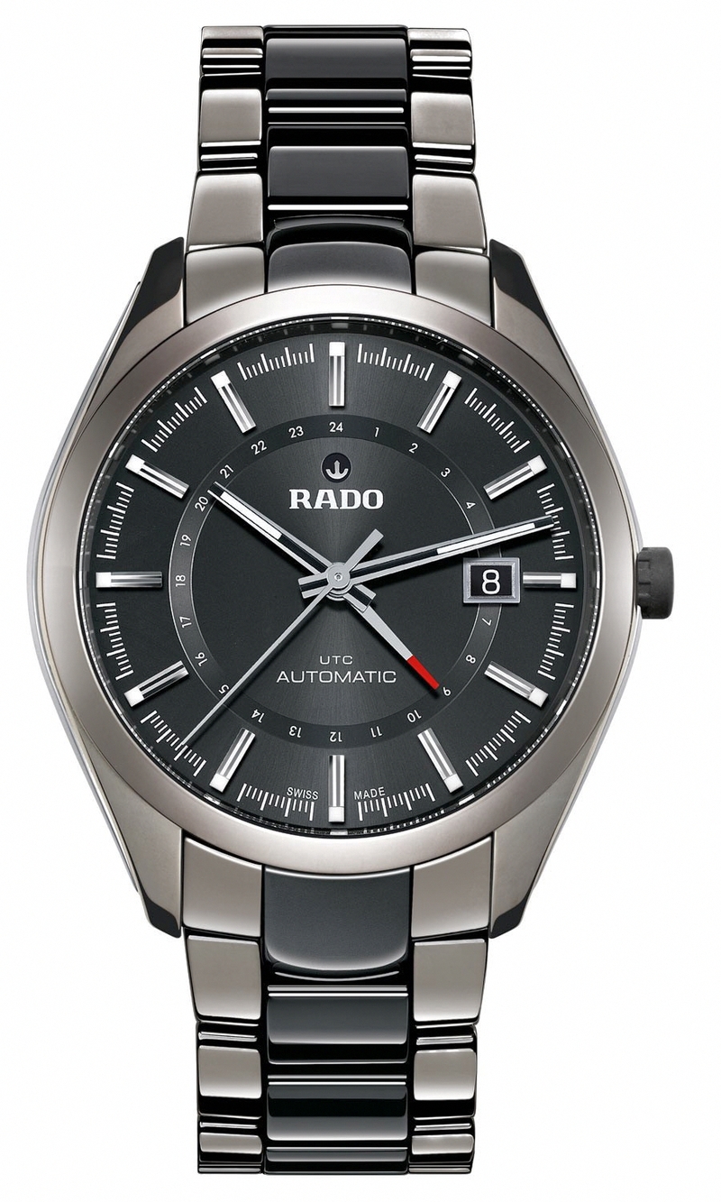 Rado Watches : R32165152 Automatic UTC Analog Date Ceramic Men Watch