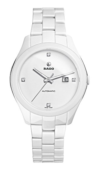 Rado Watches : R32258702 Automatic Diamonds Dial White Ceramic Women Watch