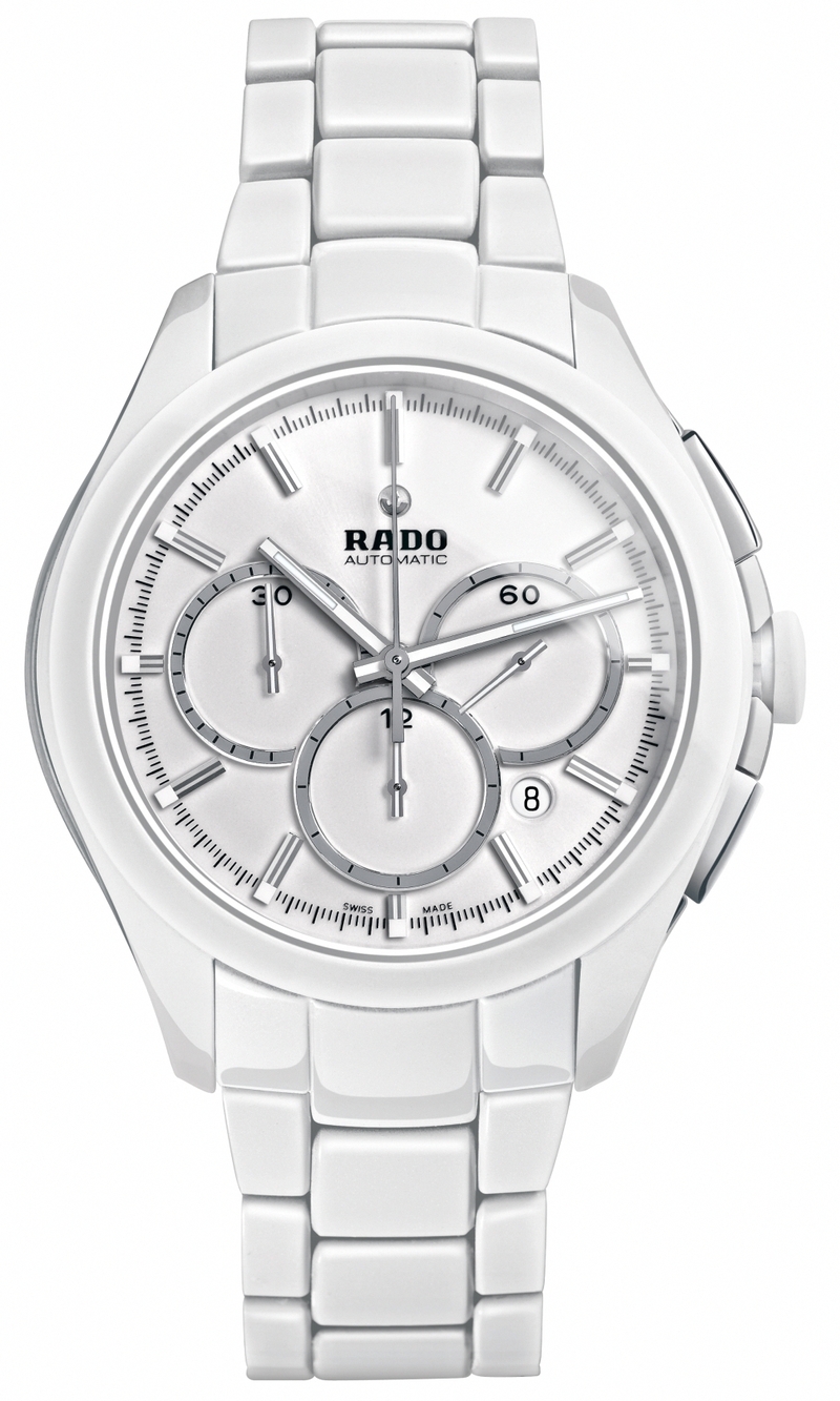 Rado Watches : R32274012 Automatic Chronograph Date White Ceramic Men Watch