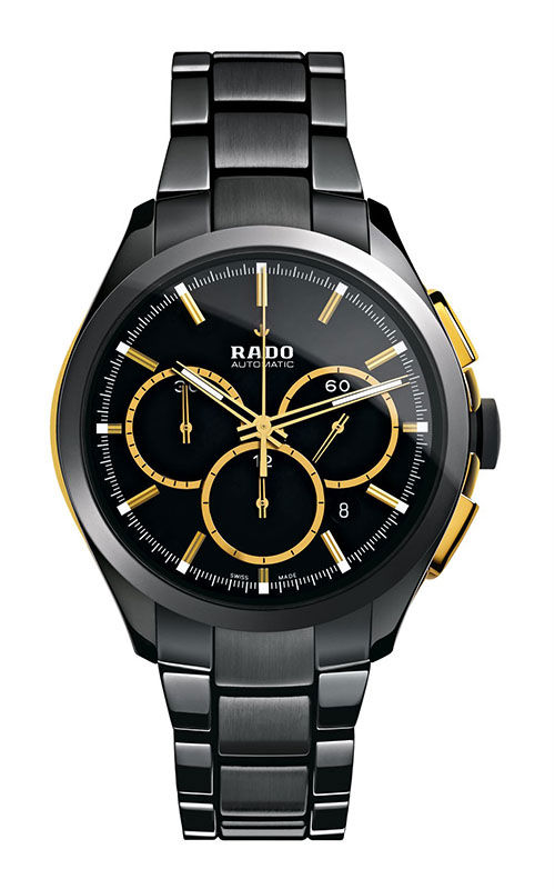 Rado Watches : R32277152 Automatic Chronograph Date Black Ceramic Men Watch