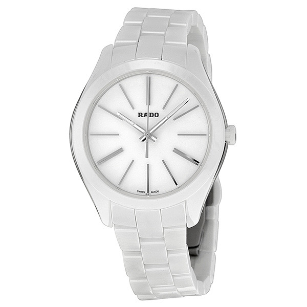 Rado Watches : R32321012 Quartz Analog White Ceramic Women Watch