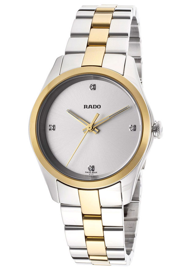 Rado Watches : R32975722 Quartz Diamond Dial Stainless Steel Women Watch