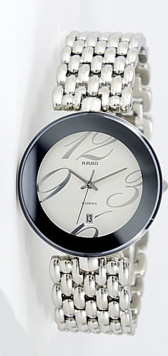 Rado Watches : R48742143 Quartz White Dial Stainless Steel Men Watch