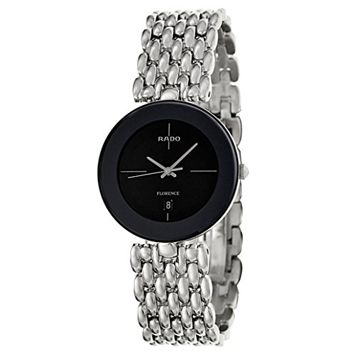 Rado Watches : R48742183 Quartz Analog Date Stainless Steel Men Watch