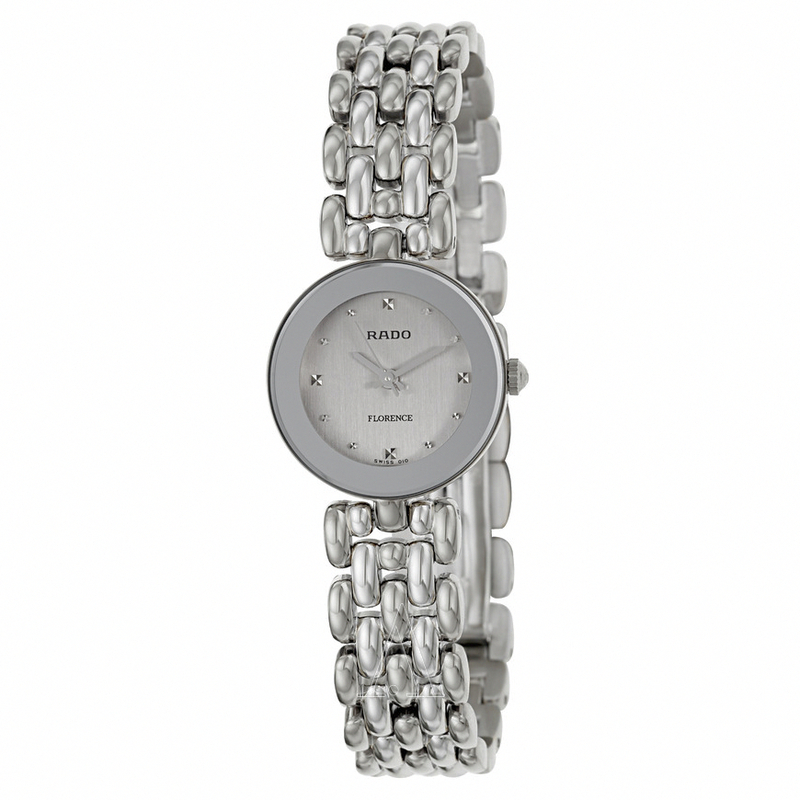 Rado Watches : R48744103 Quartz Analog Stainless Steel Women Watch