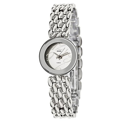 Rado Watches : R48744143 White Dial Stainless Steel Band Women Watch