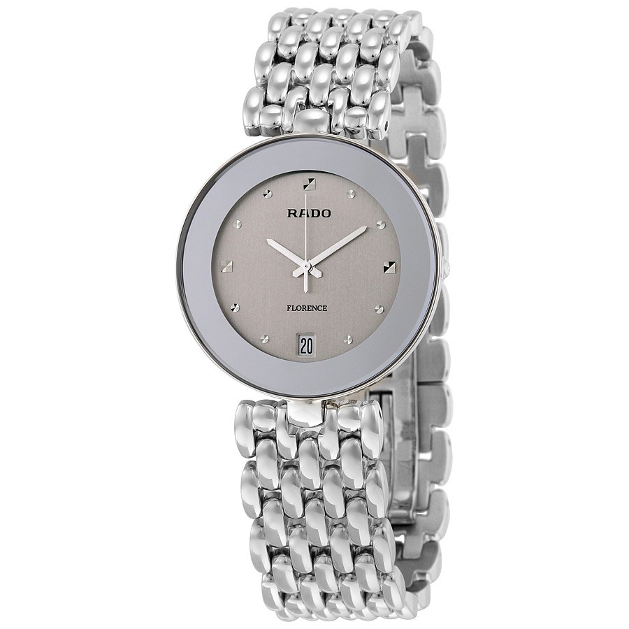 Rado Watches : R48792103 Gray Quartz Women Watch