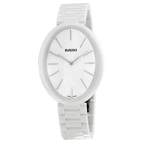 Rado Watches : R53092012 Quartz Analog White Ceramic Women Watch