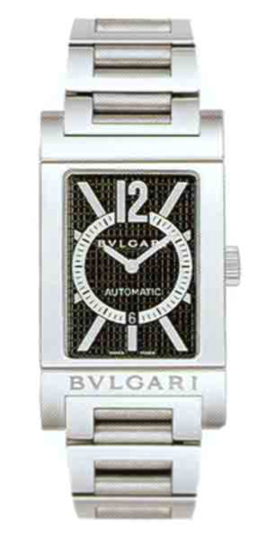 Bvlgari Watches : RT45BRSSD Rettangolo Series Mens Watch