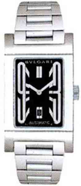 Bvlgari Watches : RT45BSSD Rettangolo Series Mens Watch