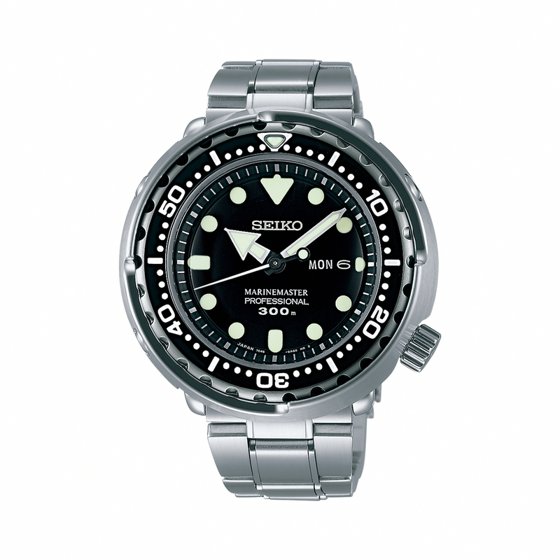 Seiko Watches : SBBN031 Marine Master Date Date Stainless Steel Men Watch