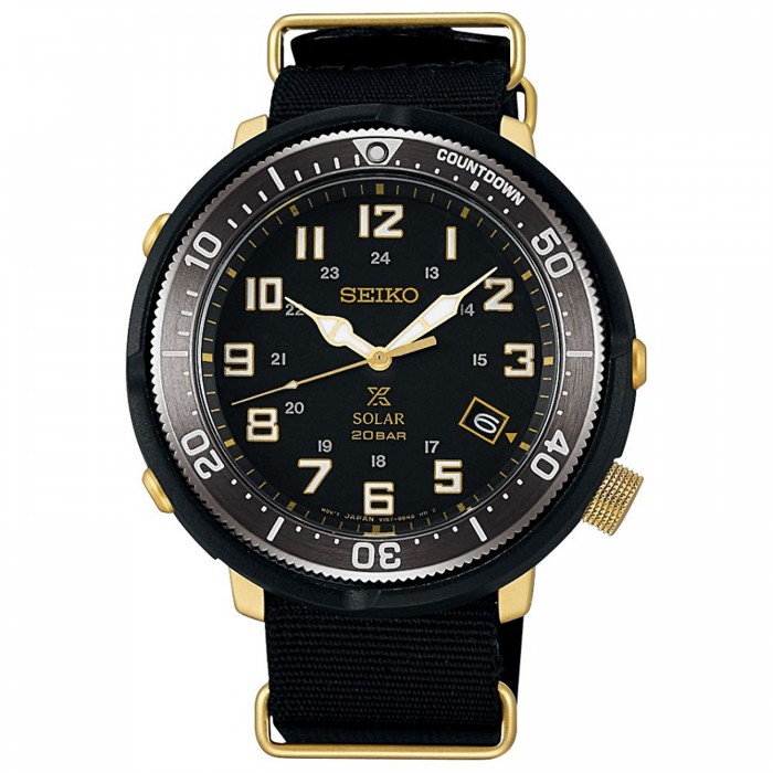 Seiko Watches : SBDJ028 Prospex Lowercase Fieldmaster Solar Men Watch