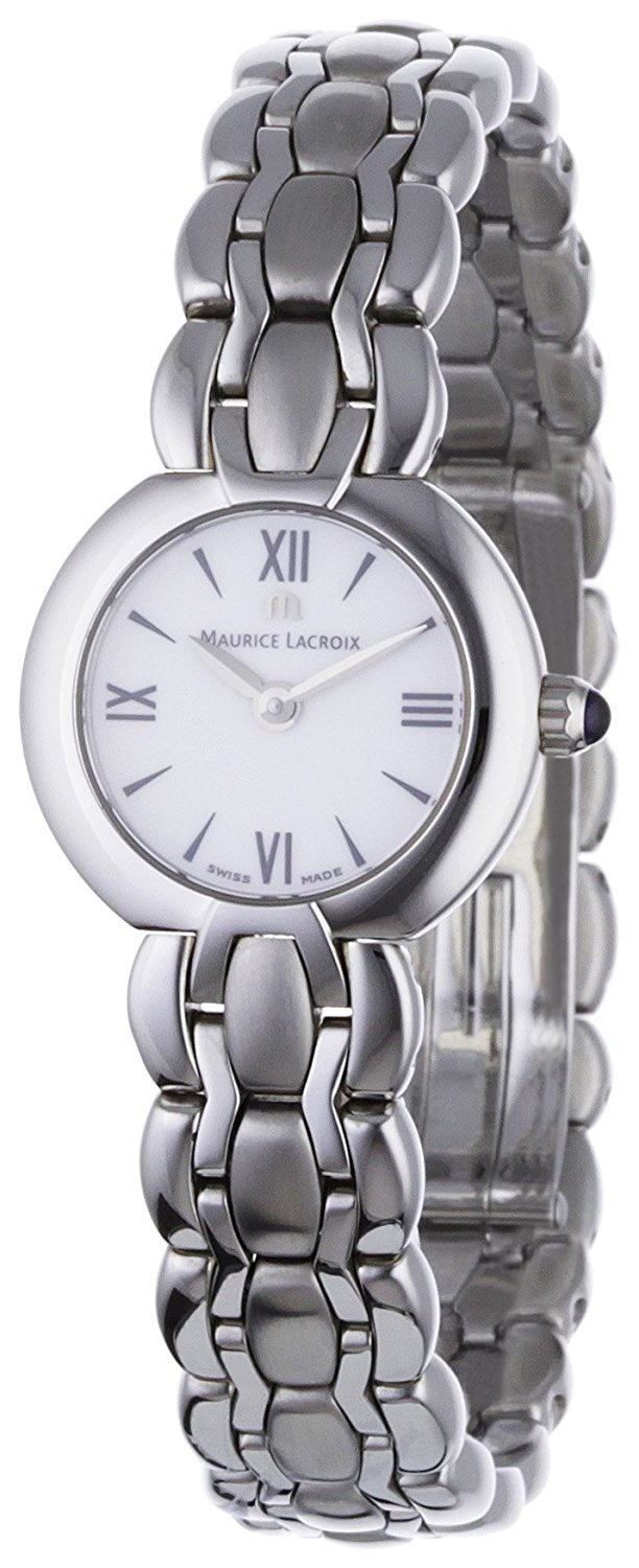 Maurice Lacroix Watches : SE1021-SS002-110 White Dial Stainless Steel Women Watch