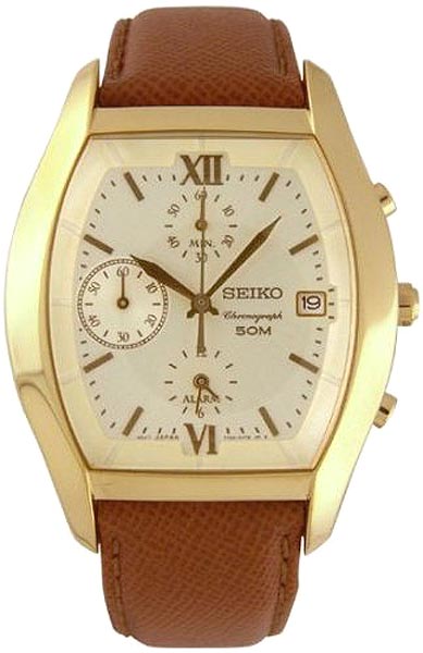 Seiko Watches : SNA734P1 Champagne Dial 100M Men's Watch